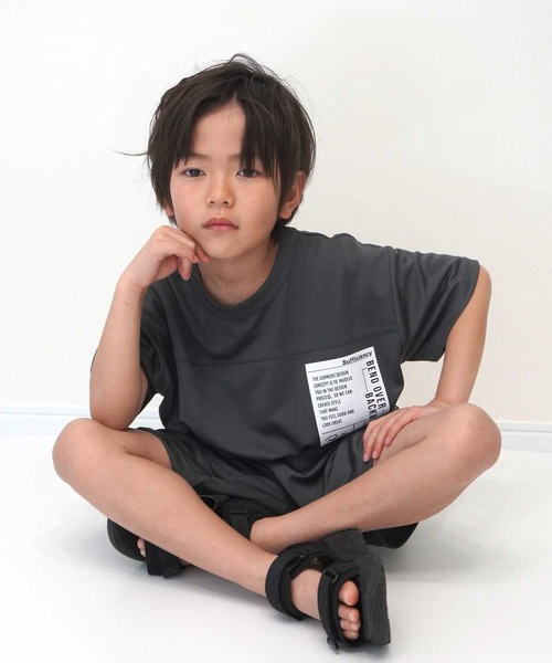 FARM（ファーム）の「ﾑﾈｷﾘｶｴﾒｯｼｭTｼｬﾂ（Tシャツ/カットソー・キッズ・グレー/オレンジ・130cm/140cm/150cm/160cm）」の5枚目の写真