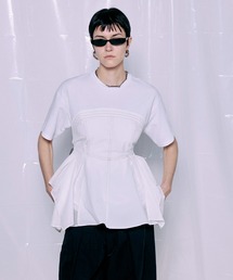 MAISON SPECIAL(���]���X�y�V����)�́yPRE-ORDER�zMesh Docking T-Shirt/���b�V���h�b�L���OT�V���c(T�V���c/�J�b�g�\�[)