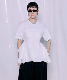 MAISON SPECIAL（メゾンスペシャル）の「Mesh Docking T-Shirt メッシュドッキングTシャツ（Tシャツ/カットソー）」