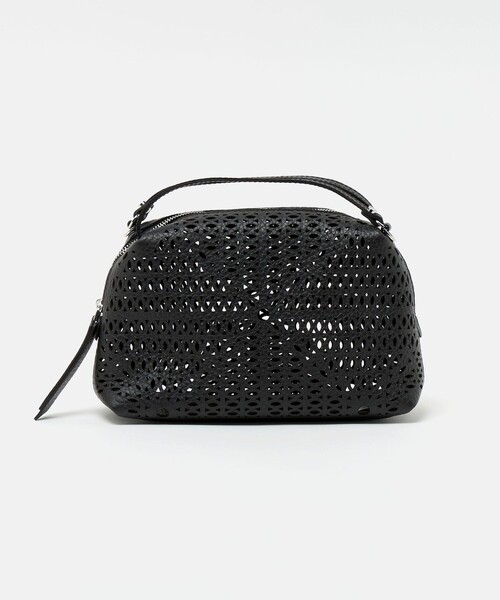 GIANNI CHIARINI(ジャンニ キアリーニ)の「<GIANNI CHIARINI>ALIFA CUT M バッグ(ショルダーバッグ・レディース・オフホワイト/ブラック・FREE)」の9枚目の写真