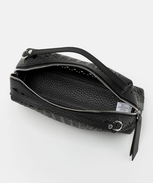 GIANNI CHIARINI(ジャンニ キアリーニ)の「<GIANNI CHIARINI>ALIFA CUT M バッグ(ショルダーバッグ・レディース・オフホワイト/ブラック・FREE)」の6枚目の写真