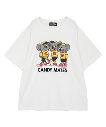 Candy Stripper | CANDY MATES BIG Tシャツ(Tシャツ/カットソー)