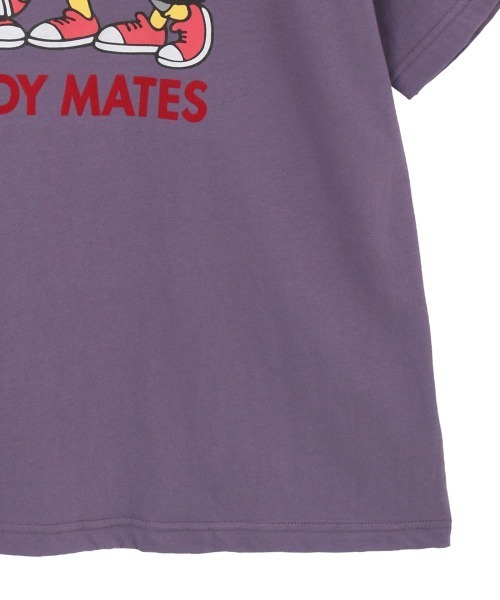 Candy Stripper(キャンディストリッパー)の「CANDY MATES BIG Tシャツ(Tシャツ/カットソー・レディース・ブラック/オフホワイト/パープル・FREE)」の7枚目の写真