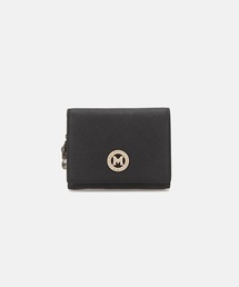 METROCITY（メトロシティ）の「【牛革 / 本革】 ポイントチャーム 三つ折りミニ財布 コンパクトウォレット（財布）」