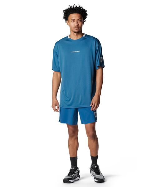 UNDER ARMOUR(アンダーアーマー)の「UAストリートクエスト ショーツ(バスケットボール/メンズ)(その他パンツ・メンズ・ブルー系・M/L/XL/S)」の3枚目の写真
