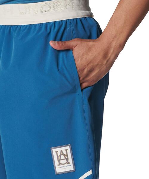 UNDER ARMOUR(アンダーアーマー)の「UAストリートクエスト ショーツ(バスケットボール/メンズ)(その他パンツ・メンズ・ブルー系・M/L/XL/S)」の4枚目の写真