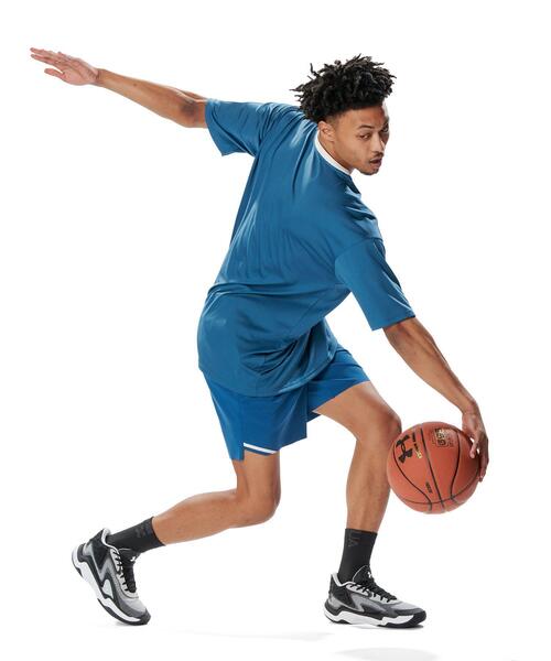 UNDER ARMOUR(アンダーアーマー)の「UAストリートクエスト ショーツ(バスケットボール/メンズ)(その他パンツ・メンズ・ブルー系・M/L/XL/S)」の6枚目の写真