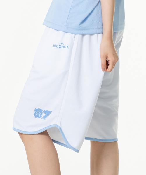 MOZMOZ（モズモズ）の「パステルエアメッシュジャージショーツブルー（スウェットパンツ・レディース・その他・L/S）」の5枚目の写真