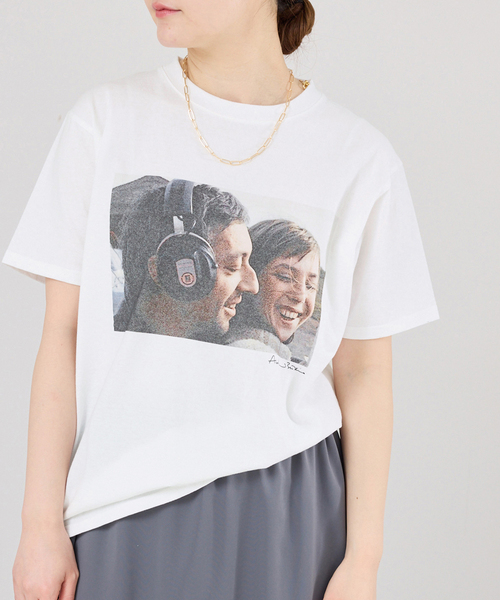 IENA(イエナ)の「COUTURE D'ADAM/クチュールドアダム color jane & serge T Tシャツ 26SS-244(Tシャツ/カットソー・レディース・ホワイト・FREE)」の1枚目の写真