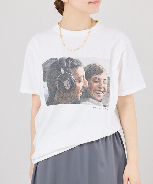 IENA(イエナ)の「COUTURE D'ADAM/クチュールドアダム color jane & serge T Tシャツ 26SS-244(Tシャツ/カットソー・レディース・ホワイト・FREE)」の3枚目の写真