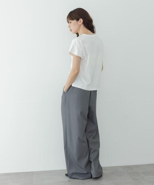 URBAN RESEARCH Sonny Label(アーバンリサーチサニーレーベル)の「フロントフリルプルオーバー(Tシャツ/カットソー・レディース・ブラック/オフホワイト/グリーン系その他・FREE)」の10枚目の写真