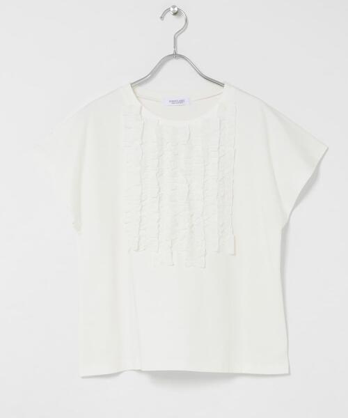 URBAN RESEARCH Sonny Label(アーバンリサーチサニーレーベル)の「フロントフリルプルオーバー(Tシャツ/カットソー・レディース・ブラック/オフホワイト/グリーン系その他・FREE)」の11枚目の写真