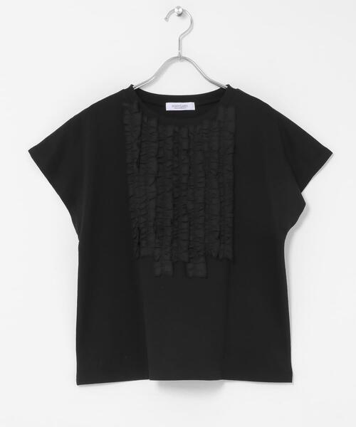 URBAN RESEARCH Sonny Label(アーバンリサーチサニーレーベル)の「フロントフリルプルオーバー(Tシャツ/カットソー・レディース・ブラック/オフホワイト/グリーン系その他・FREE)」の7枚目の写真