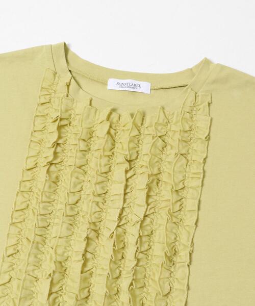URBAN RESEARCH Sonny Label(アーバンリサーチサニーレーベル)の「フロントフリルプルオーバー(Tシャツ/カットソー・レディース・ブラック/オフホワイト/グリーン系その他・FREE)」の17枚目の写真