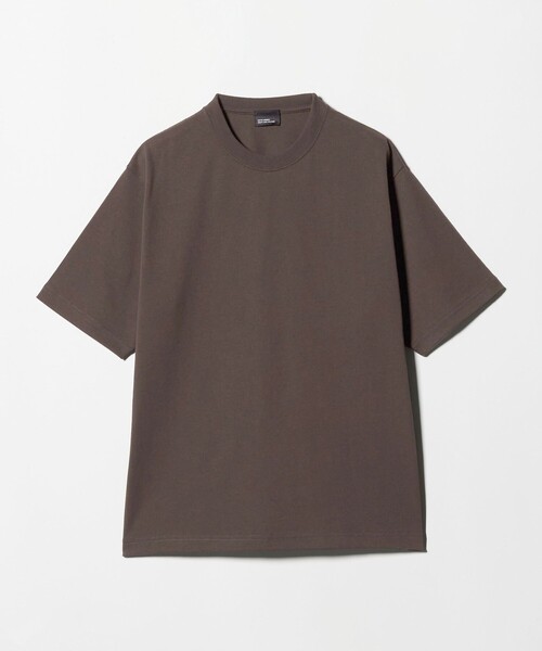 green label relaxing(グリーンレーベルリラクシング)の「【WEB限定】ファンクショナル ヘビーウェイト クルーネック 半袖 Tシャツ カットソー -抗菌-(Tシャツ/カットソー・メンズ・ホワイト/ライトグレー/ダークブラウン/ブラック・XL/S/L/M)」の14枚目の写真