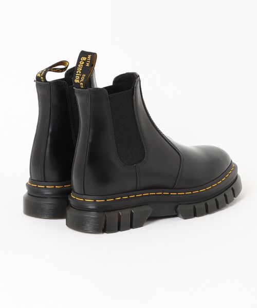 Dr. Martens（ドクターマーチン）の「【Dr.Martens】ドクターマーチン RIKARD POLISHED SMOOTH チェルシーブーツ 27834001（ブーツ・メンズ・ブラック・7inch/8inch/9inch/10inch/6inch）」の2枚目の写真