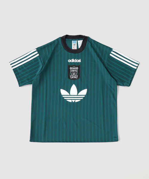 417 EDIFICE(フォーワンセブンエディフィス)の「【Liverpool FC / リバプール FC】ADIDAS POLY TEE 95(Tシャツ/カットソー・メンズ・グリーン・SMALL/MEDIUM/LARGE/X-LARGE/XX-LARGE)」の2枚目の写真