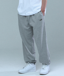 MIHAK（ミハク）の「メタルロゴジョガーパンツ（グレー）（スウェットパンツ）」