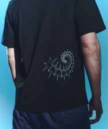 THEWARLD（ザワールド）の「ボンワルドロゴコットン半袖Tシャツ（ブラック）（Tシャツ/カットソー）」