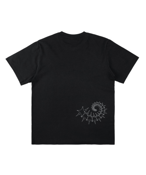 THEWARLD（ザワールド）の「ボンワルドロゴコットン半袖Tシャツ（ブラック）（Tシャツ/カットソー・メンズ・その他・1/2/3）」の3枚目の写真
