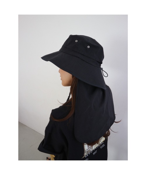 TRUNC(トランクエイティーエイト)の「Wide Brim Packable Bucket(ハット・レディース・アイボリー/ブラック/グレー・FREE)」の18枚目の写真