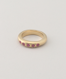 OCUCCI オクチ skiny5faceted ruby OJRG260 3-SS #11