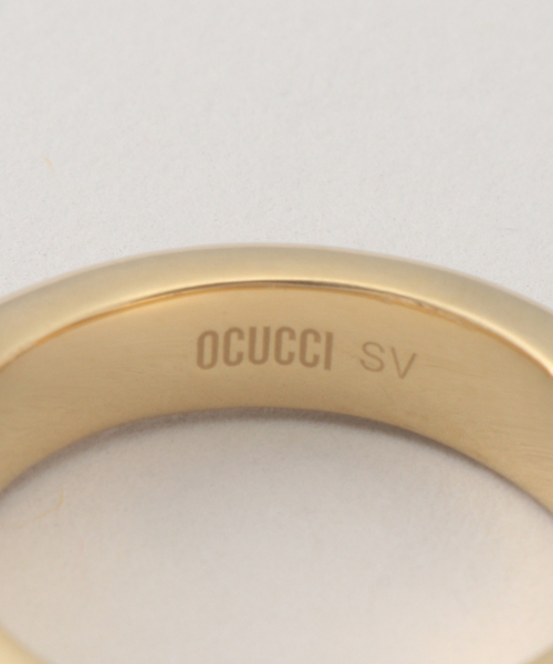 IENA LA BOUCLE(イエナラブークル)の「OCUCCI オクチ skiny5faceted ruby OJRG260 3-SS #11(リング・レディース・ゴールド・FREE)」の3枚目の写真