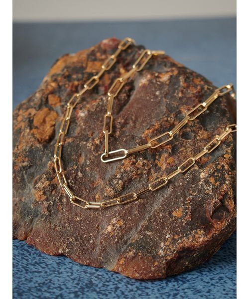 EVERYDAY PROOF JEWELRY 】スクエアチェーンチョーカー（ネックレス