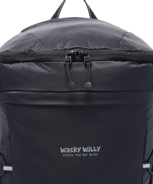 Wacky WiLLy(ワッキーウィリー)の「KIKY FLOW 15L(バックパック/リュック・メンズ・ブラック・FREE)」の6枚目の写真
