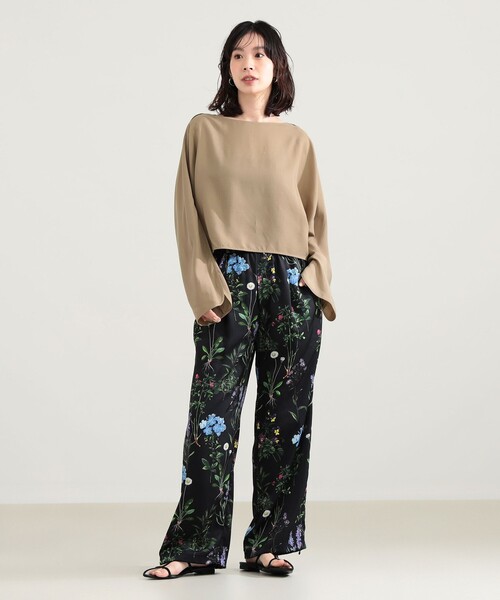Demi-Luxe BEAMS(デミルクス ビームス)の「【8/6値下げ】ポプリン ドルマン ブラウス(シャツ/ブラウス・レディース・ホワイト/ブラック系その他4/ベージュ・ONE SIZE)」の6枚目の写真