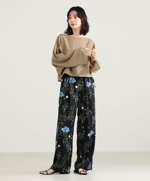 Demi-Luxe BEAMS(デミルクス ビームス)の「【8/6値下げ】ポプリン ドルマン ブラウス(シャツ/ブラウス・レディース・ホワイト/ブラック系その他4/ベージュ・ONE SIZE)」の7枚目の写真
