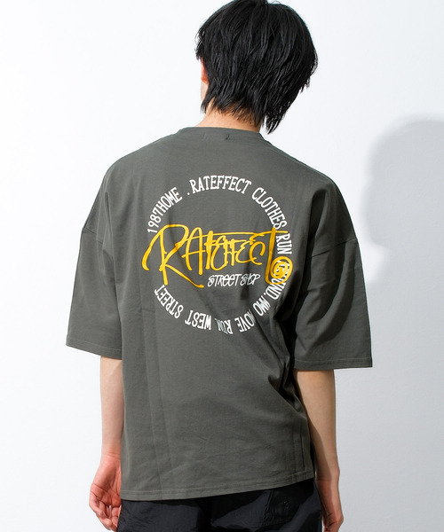 RAT EFFECT(ラットエフェクト)の「STREETスーパービッグTシャツ(Tシャツ/カットソー・キッズ・ホワイト系その他/カーキ/ブラック系その他2/オフホワイト/チャコールグレー/ブラック系その他・130/140/150/160/170)」の6枚目の写真
