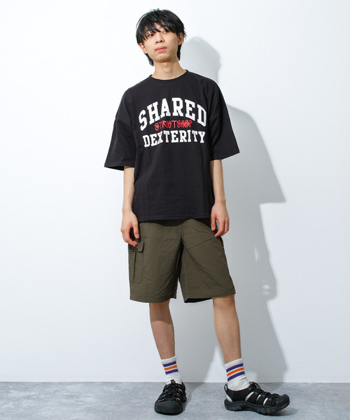 RAT EFFECT(ラットエフェクト)の「STREETスーパービッグTシャツ(Tシャツ/カットソー・キッズ・ホワイト系その他/カーキ/ブラック系その他2/オフホワイト/チャコールグレー/ブラック系その他・130/140/150/160/170)」の13枚目の写真
