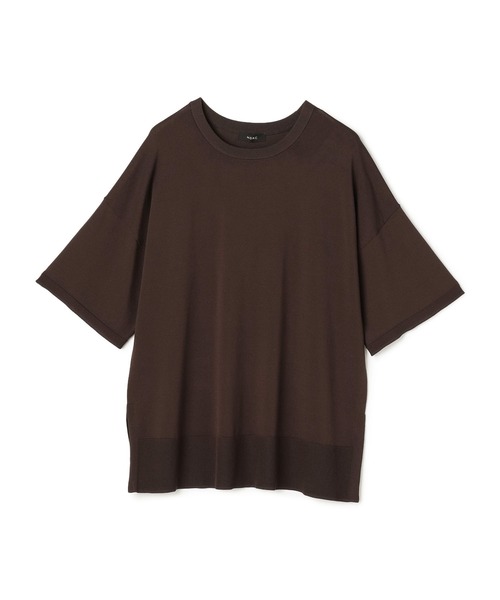 N.O.R.C（ノーク）の「【ウォッシャブル】クールリラクシーニットTEE（ニット/セーター・レディース・ブラウン/ブラック/ライトグレー/ブルー・フリー）」の12枚目の写真