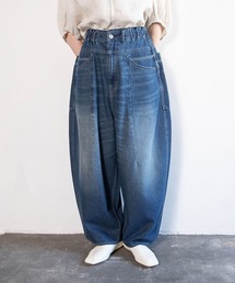 R4463 ヴィンテージ加工フレンチワークパンツ