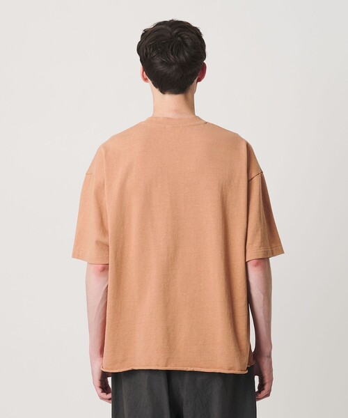 BEAUTY&YOUTH UNITED ARROWS(ビューティーアンドユースユナイテッドアローズ)の「ネップ コットン カットオフ クロップド Tシャツ(Tシャツ/カットソー・メンズ・ホワイト/オレンジ/ネイビー・XL/L/S/M)」の10枚目の写真