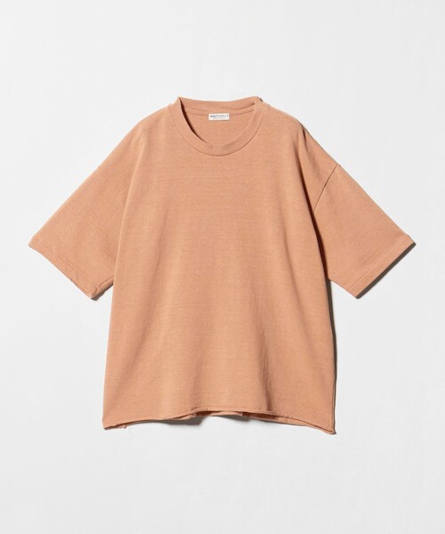 BEAUTY&YOUTH UNITED ARROWS(ビューティーアンドユースユナイテッドアローズ)の「ネップ コットン カットオフ クロップド Tシャツ(Tシャツ/カットソー・メンズ・ホワイト/オレンジ/ネイビー・XL/L/S/M)」の11枚目の写真