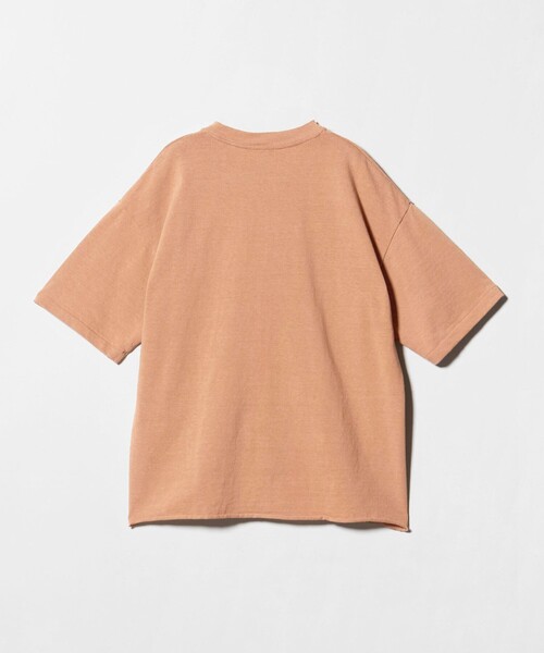 BEAUTY&YOUTH UNITED ARROWS(ビューティーアンドユースユナイテッドアローズ)の「ネップ コットン カットオフ クロップド Tシャツ(Tシャツ/カットソー・メンズ・ホワイト/オレンジ/ネイビー・XL/L/S/M)」の12枚目の写真
