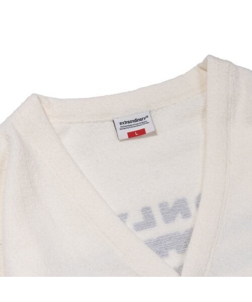 EXTRAORDINARY(エクストラオーディナリー)の「NOBODY KNOWS CARDIGAN IVORY(カーディガン/ボレロ・メンズ・その他・LARGE/MEDIUM/SMALL/X-LARGE)」の3枚目の写真