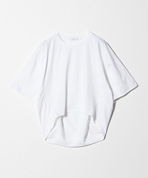 ASTRAET(アストラット)の「<ASTRAET>エッグシルエット クルーネックTシャツ(Tシャツ/カットソー・レディース・ブラック/ダークブラウン/ホワイト・FREE)」の2枚目の写真