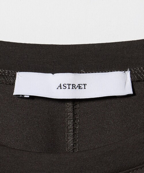 ASTRAET(アストラット)の「<ASTRAET>エッグシルエット クルーネックTシャツ(Tシャツ/カットソー・レディース・ブラック/ダークブラウン/ホワイト・FREE)」の13枚目の写真