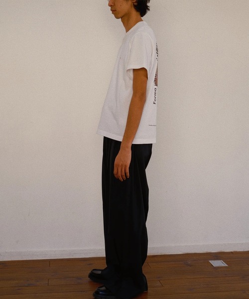 KHOKI（コッキ）の「【KHOKI】The House T Shirt Black（Tシャツ/カットソー・メンズ・ブラック/ホワイト/ブルー・4/3/2）」の6枚目の写真