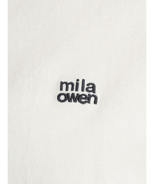 Mila Owen（ミラオーウェン）の「【接触冷感】ドロストポロシャツ（ポロシャツ・レディース・チャコールグレー/ネイビー/ホワイト/ライム・F）」の22枚目の写真