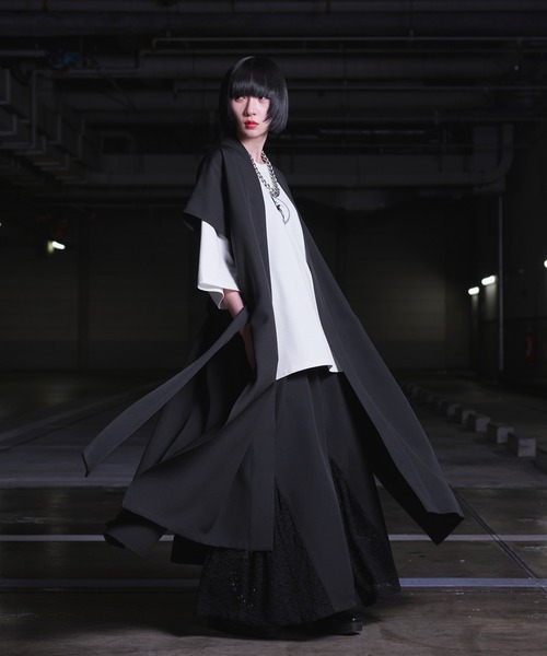 狐独（コドク）の「レースキリカエハカマパンツ/SETUP対応（スラックス・メンズ・ブラック/ライトグレー・MEDIUM/SMALL/LARGE）」の18枚目の写真