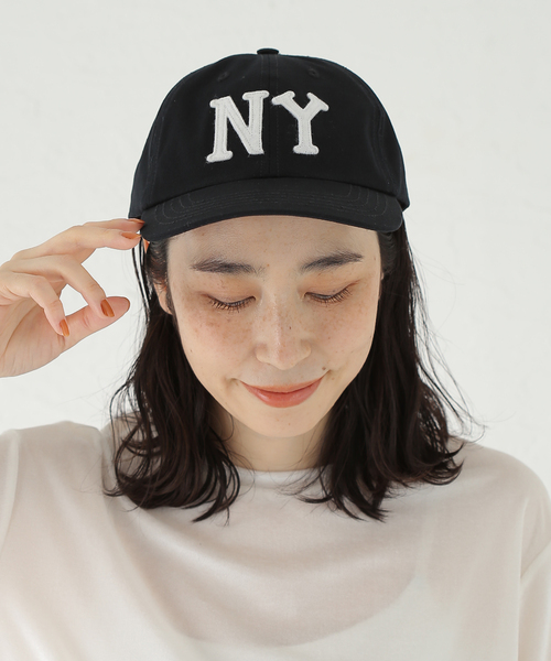 OUTDOOR PRODUCTS（アウトドアプロダクツ）の「SANDLOT NEW YORK BLACK YANKEES（キャップ・レディース・ブラック/ブルー系その他・FREE）」の4枚目の写真