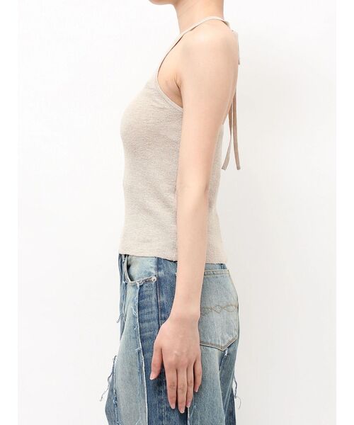 Ungrid（アングリッド）の「リボンデザインホルターネックニット（ニット/セーター・レディース・ベージュ/ピンク/チャコールグレー・FREE）」の21枚目の写真