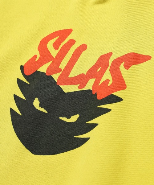 SILAS（サイラス）の「DEMON HOODED SWEATSHIRT（パーカー・メンズ・ブラック/アッシュ/マスタード・L/XL/M）」の13枚目の写真