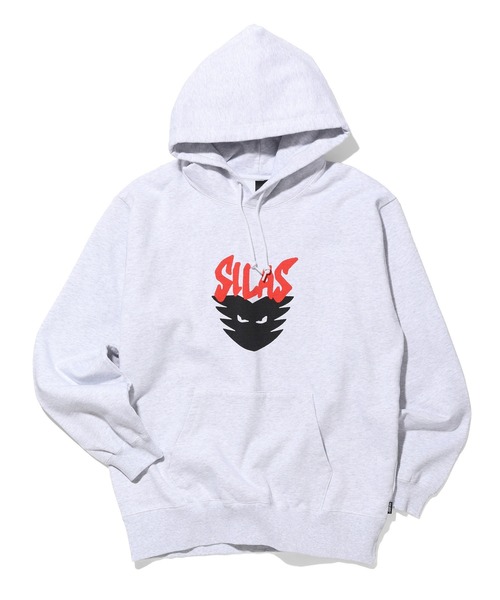SILAS（サイラス）の「DEMON HOODED SWEATSHIRT（パーカー・メンズ・ブラック/アッシュ/マスタード・L/XL/M）」の20枚目の写真