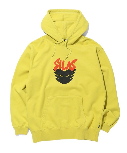 SILAS（サイラス）の「DEMON HOODED SWEATSHIRT（パーカー・メンズ・ブラック/アッシュ/マスタード・L/XL/M）」の21枚目の写真