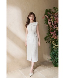 Her lip to | Padua Denim Dress(ワンピース)